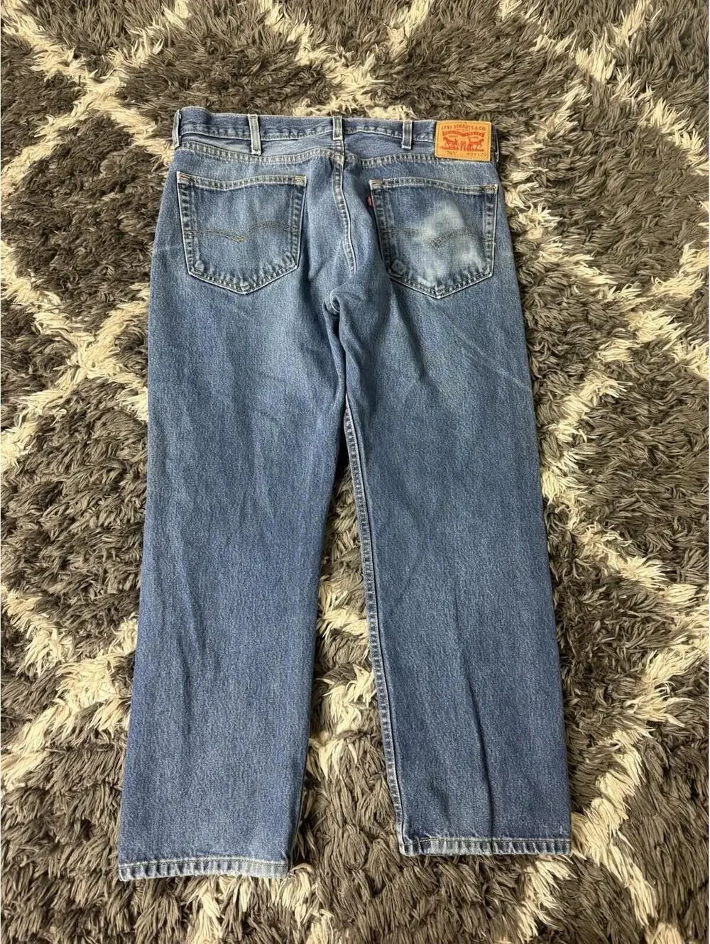 Vintage Levi’s 505 Jeans Men’s 38x29 Straight Leg Blue Denim
